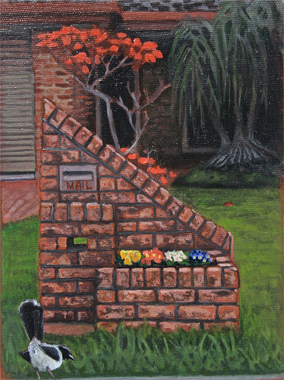 Hindsight - oil on canvas