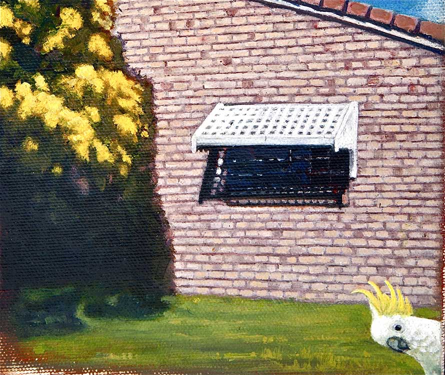 Larrikin - oil on canvas